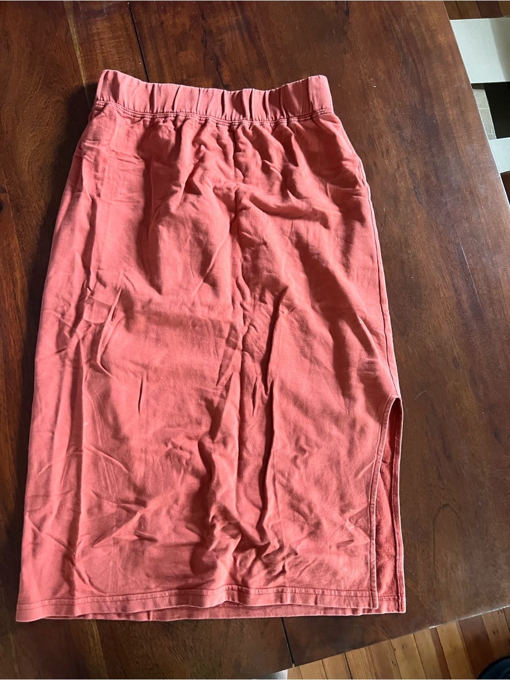 Women’s Free People Midi Skirt | Burnt Orange | Cotton Blend | Medium